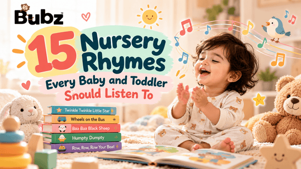 15 Nursery Rhymes for Babies and Toddlers | Bubz - Bubz