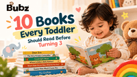 10 Books Every Toddler Should Read Before Turning 3 - Bubz