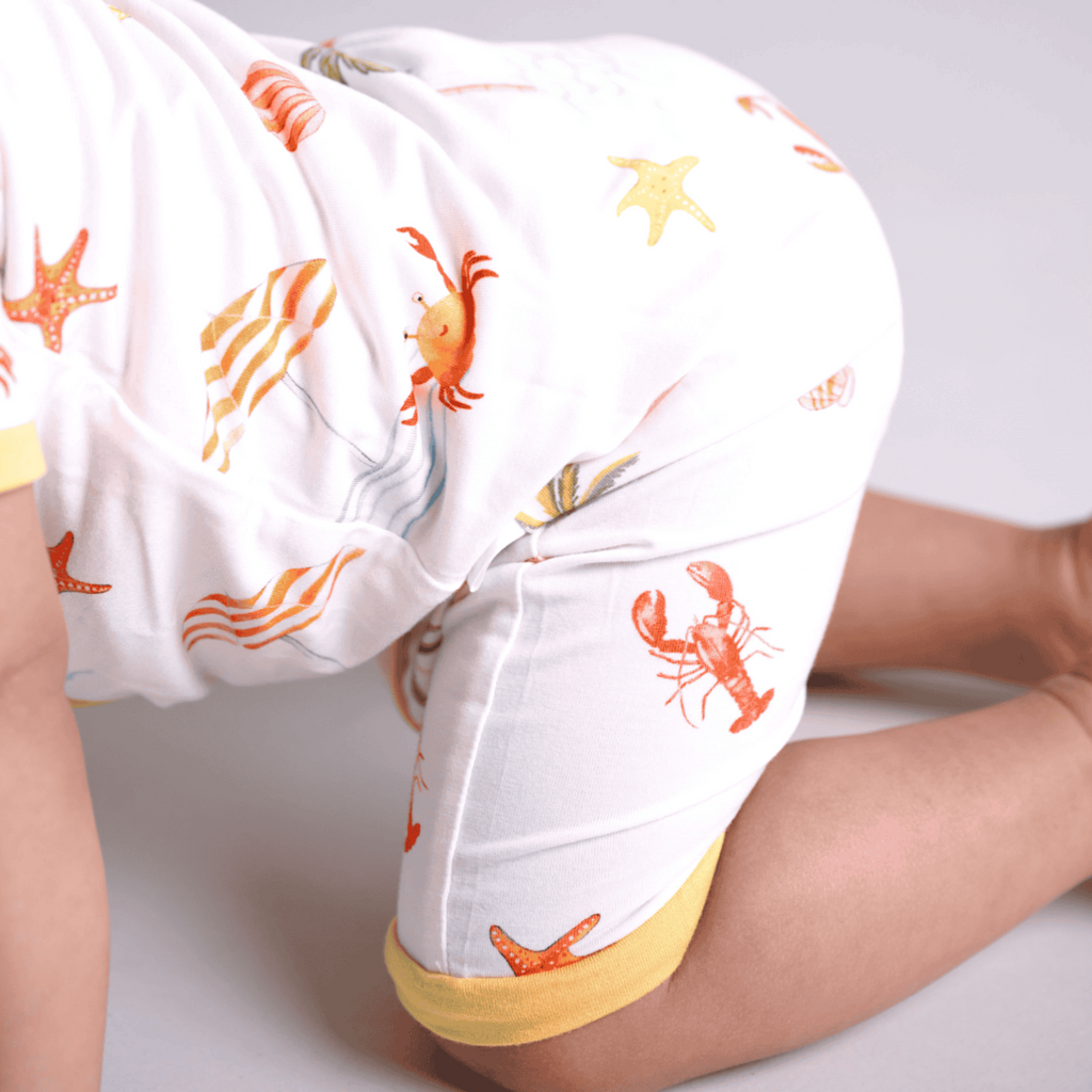 Beach Shortie Print Closeup