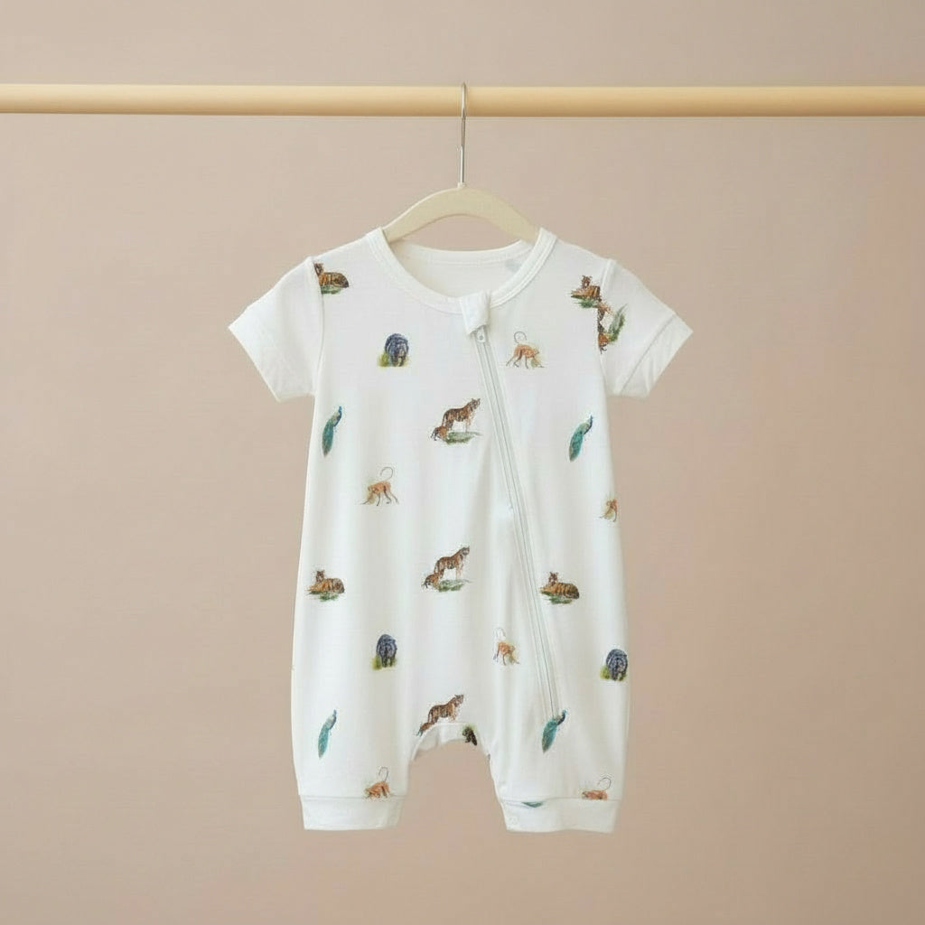 BUBZ bamboo onesie romper for newborn India soft organic