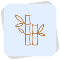 <p>Made from 95%<br/>Bamboo</p>