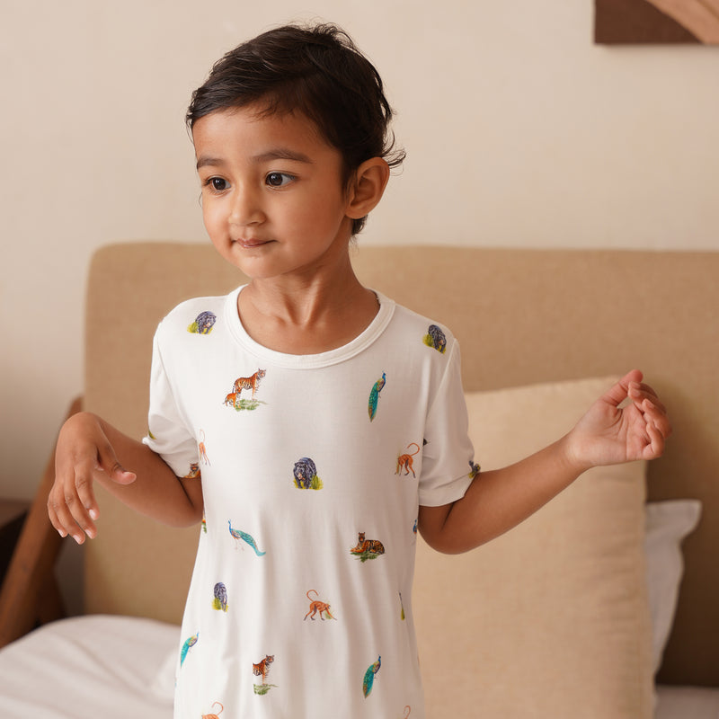 Wild Wonders Bamboo Short Sleeve Set