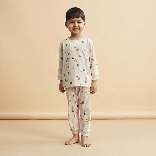 Alphabet Adventure Bamboo Long Sleeve Set - Bubz