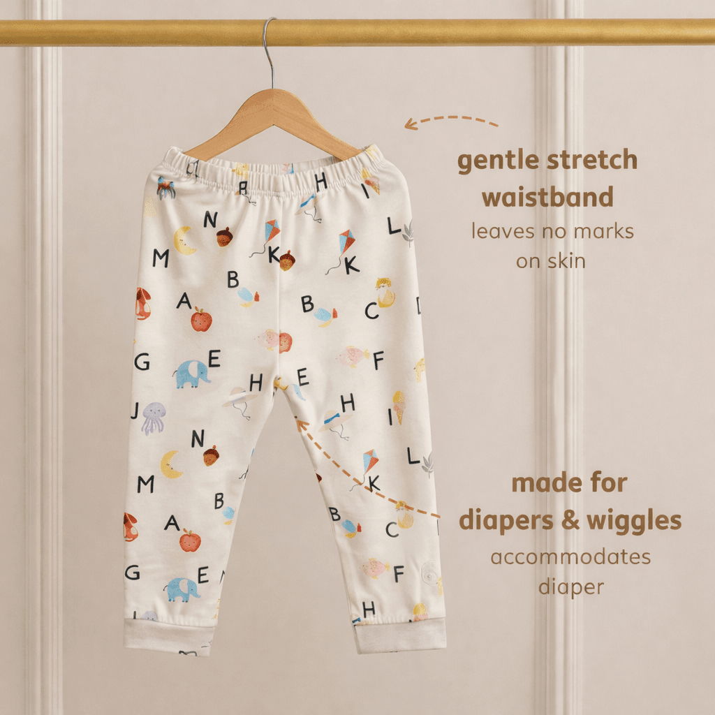 Alphabet Adventure Bamboo Long Sleeve Set - Bubz