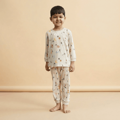 Alphabet Adventure Bamboo Long Sleeve Set - Bubz