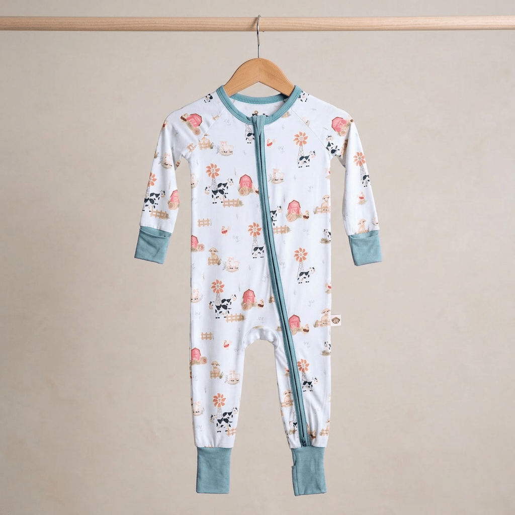 Barn Bamboo Zipsuit - Bubz