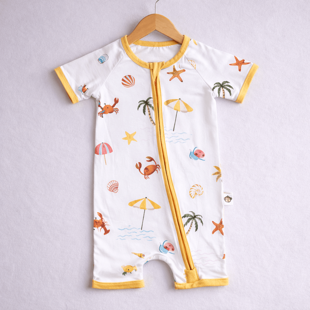 Beach Bamboo Romper - Bubz