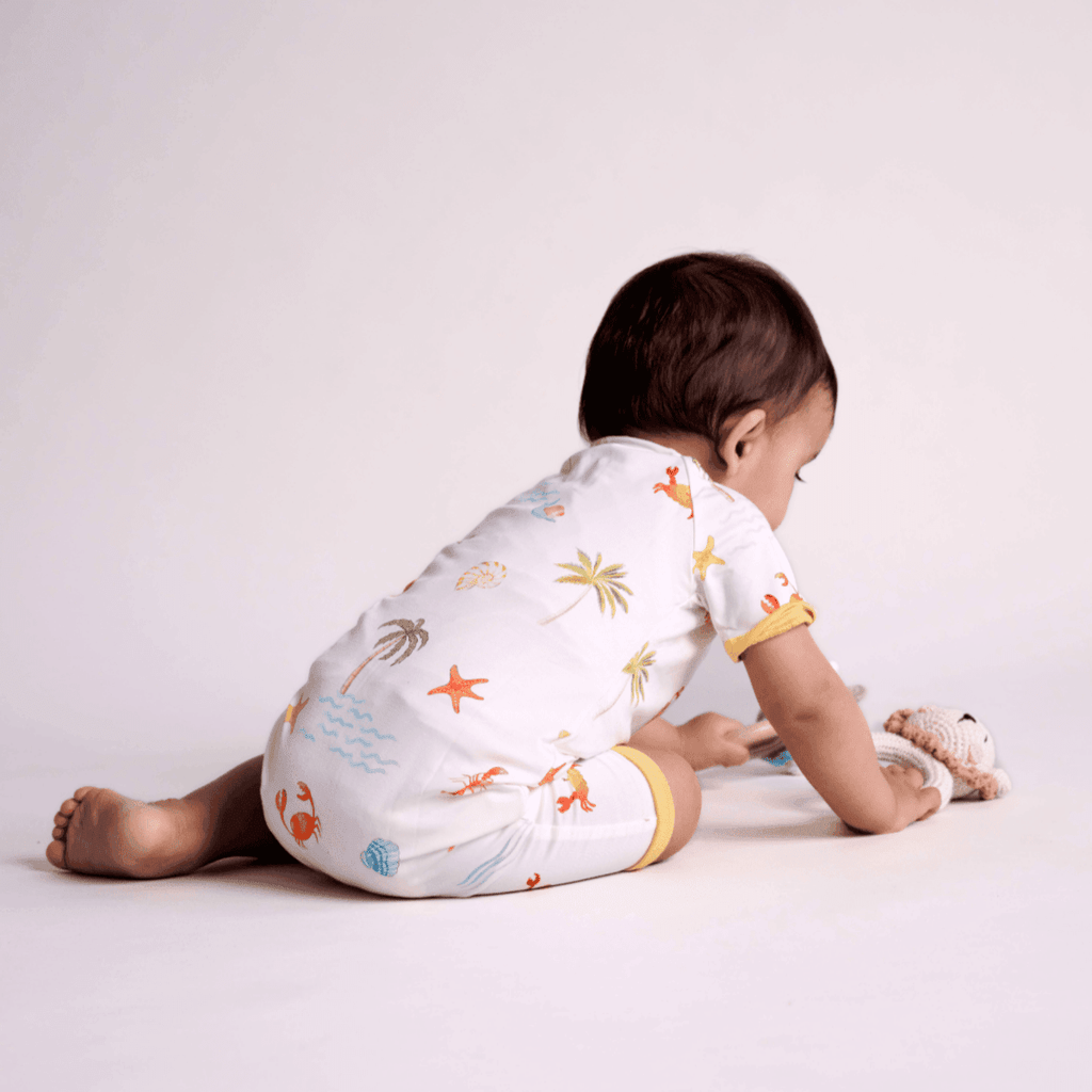Beach Bamboo Romper - Bubz