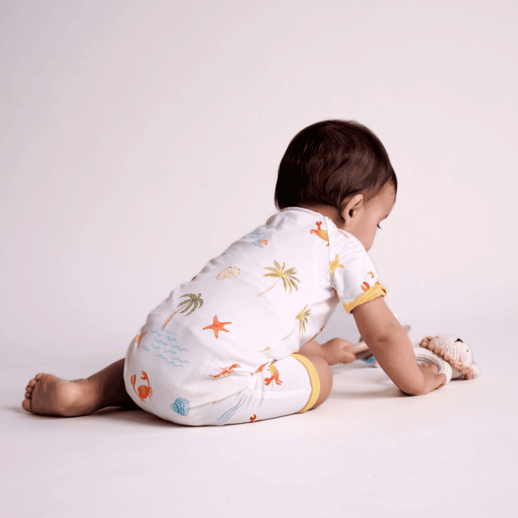 Beach Bamboo Romper - Bubz