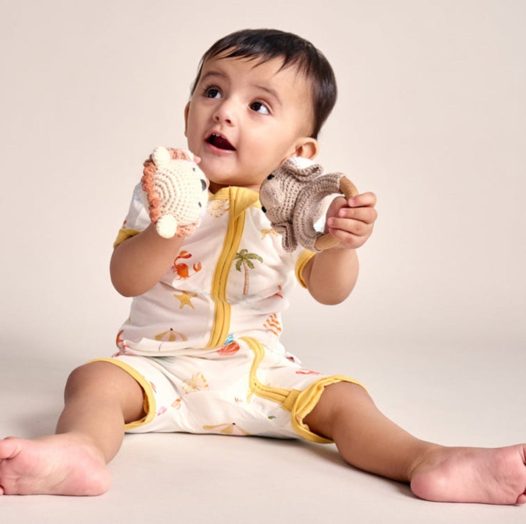 Beach Bamboo Romper - Bubz