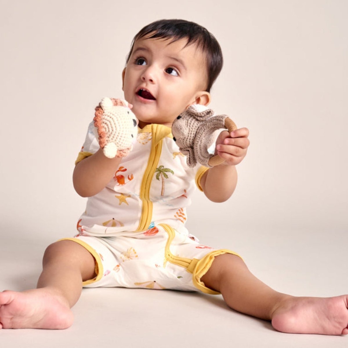 Beach Bamboo Romper - Bubz