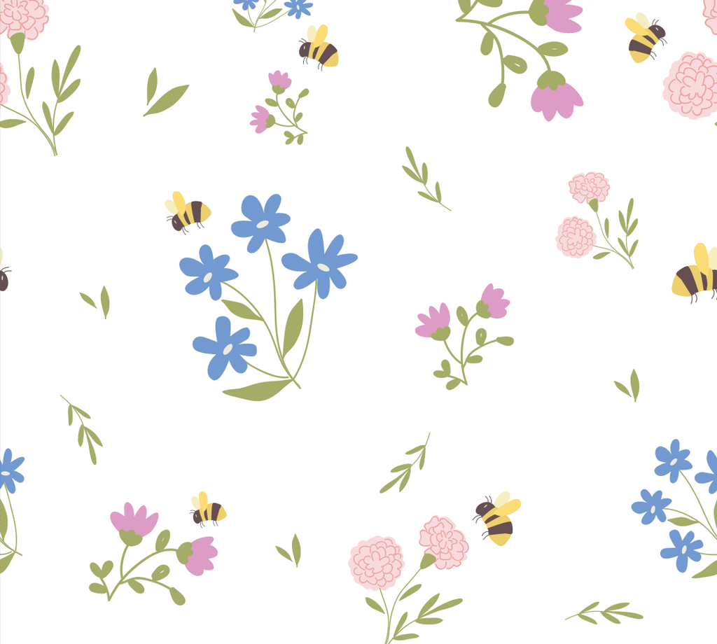 Blossoms Bamboo Headband - Bubz