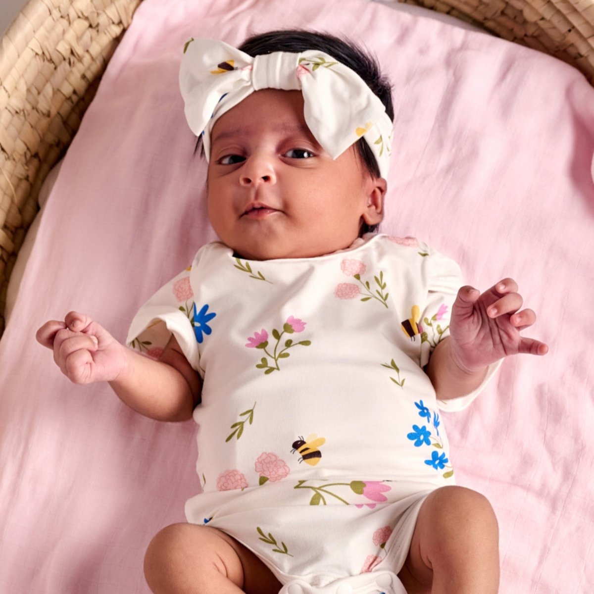 Blossoms Bamboo Headband - Bubz