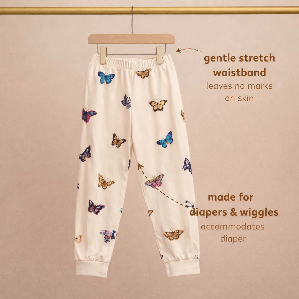 Chasing Butterflies Bamboo Long Sleeve Set - Bubz
