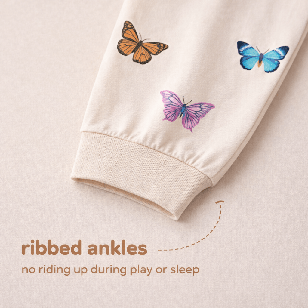 Chasing Butterflies Bamboo Long Sleeve Set - Bubz