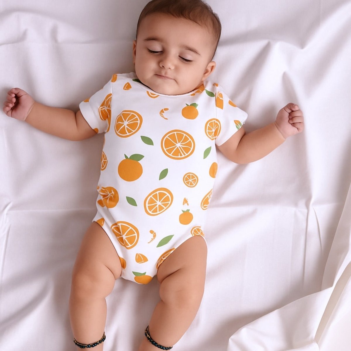 Citrus Fruits Bamboo Bodysuit - Bubz