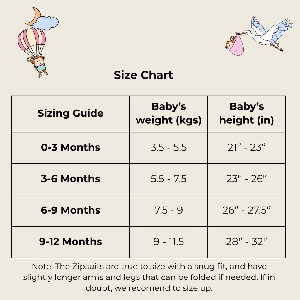Citrus Fruits Bamboo Zipsuit - Bubz