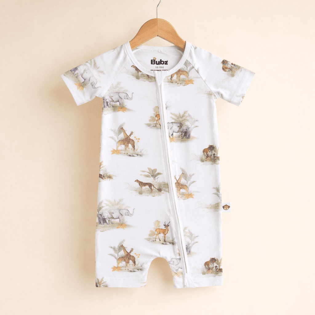 Indian Safari Bamboo Romper - Bubz