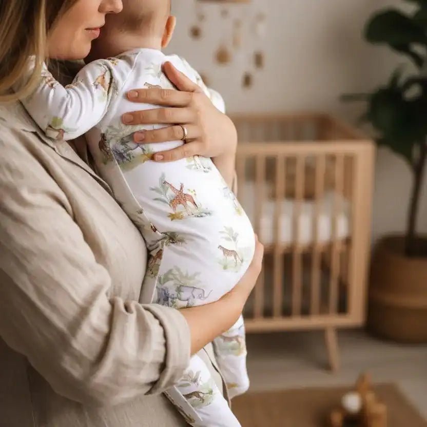 Indian Safari Bamboo Zipsuit - Bubz