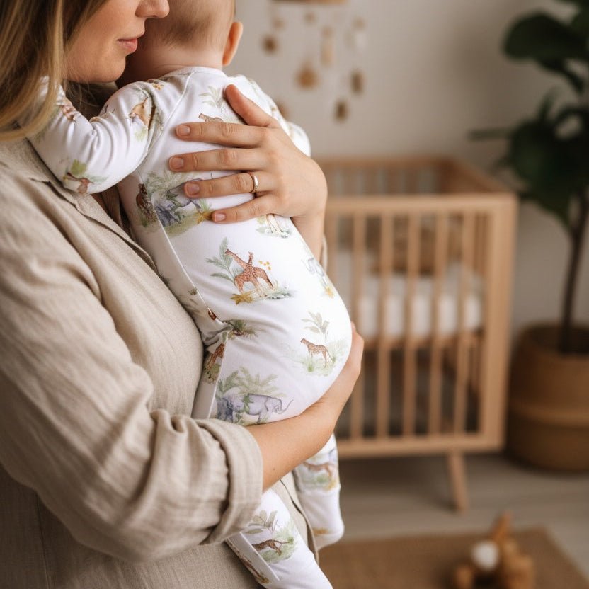 Indian Safari Bamboo Zipsuit - Bubz