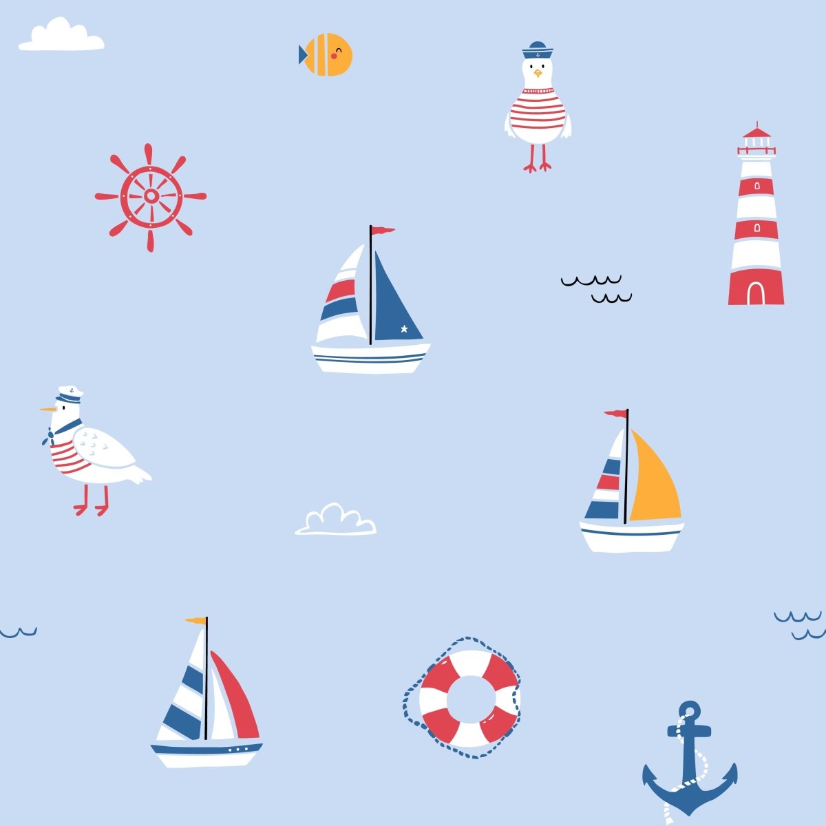 Little Sailors Bamboo T-shirt - Bubz