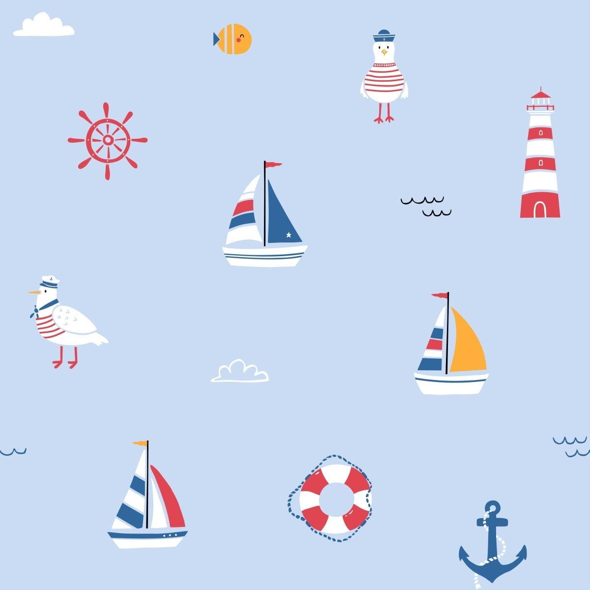 Little Sailors Bamboo T-shirt - Bubz