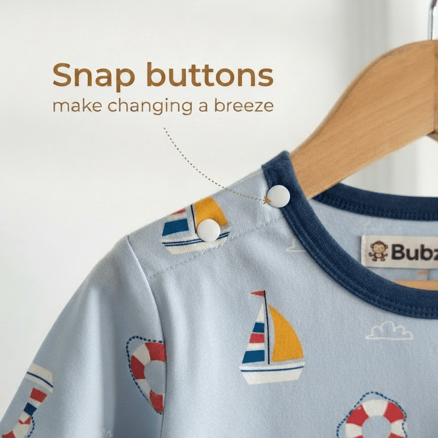 Little Sailors Bamboo T-shirt - Bubz