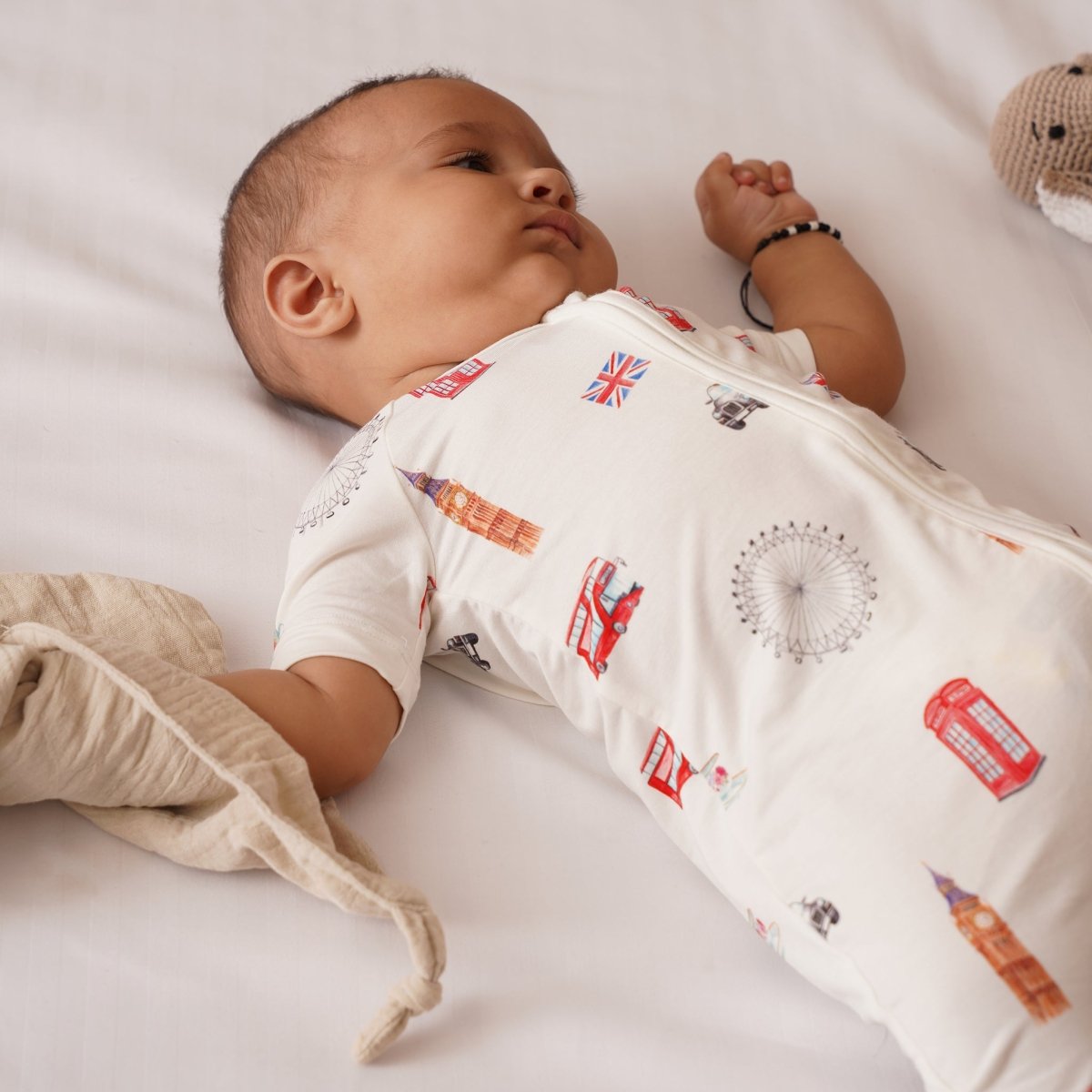 London Bamboo Romper - Bubz