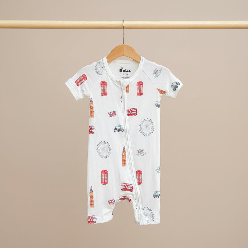 London Bamboo Romper - Bubz