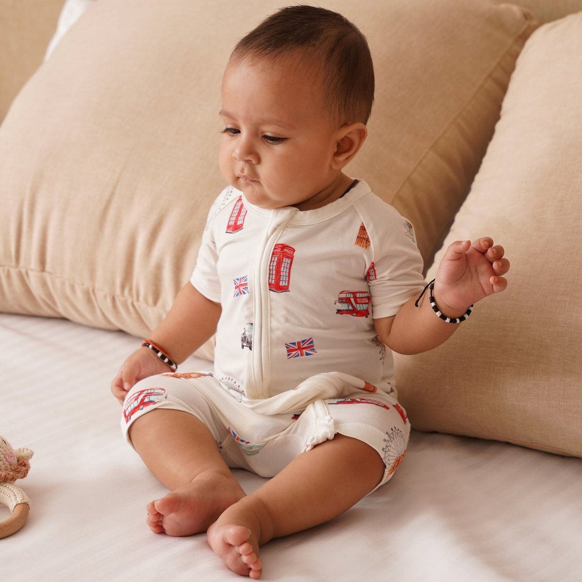 London Bamboo Romper - Bubz