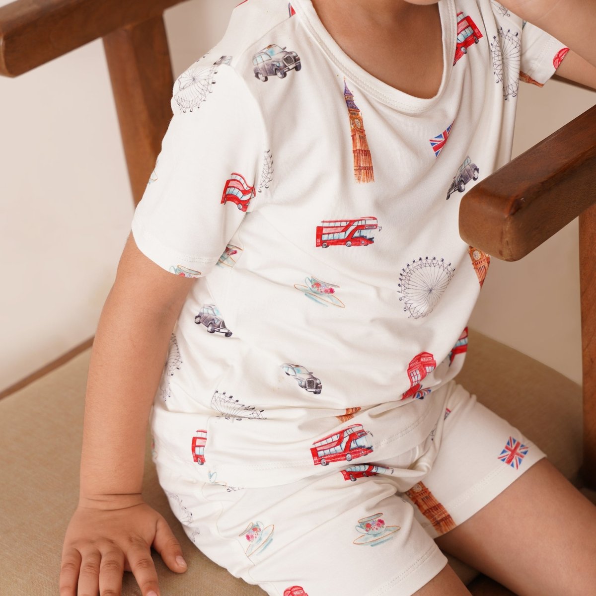 London Bamboo Short Sleeve Set - Bubz