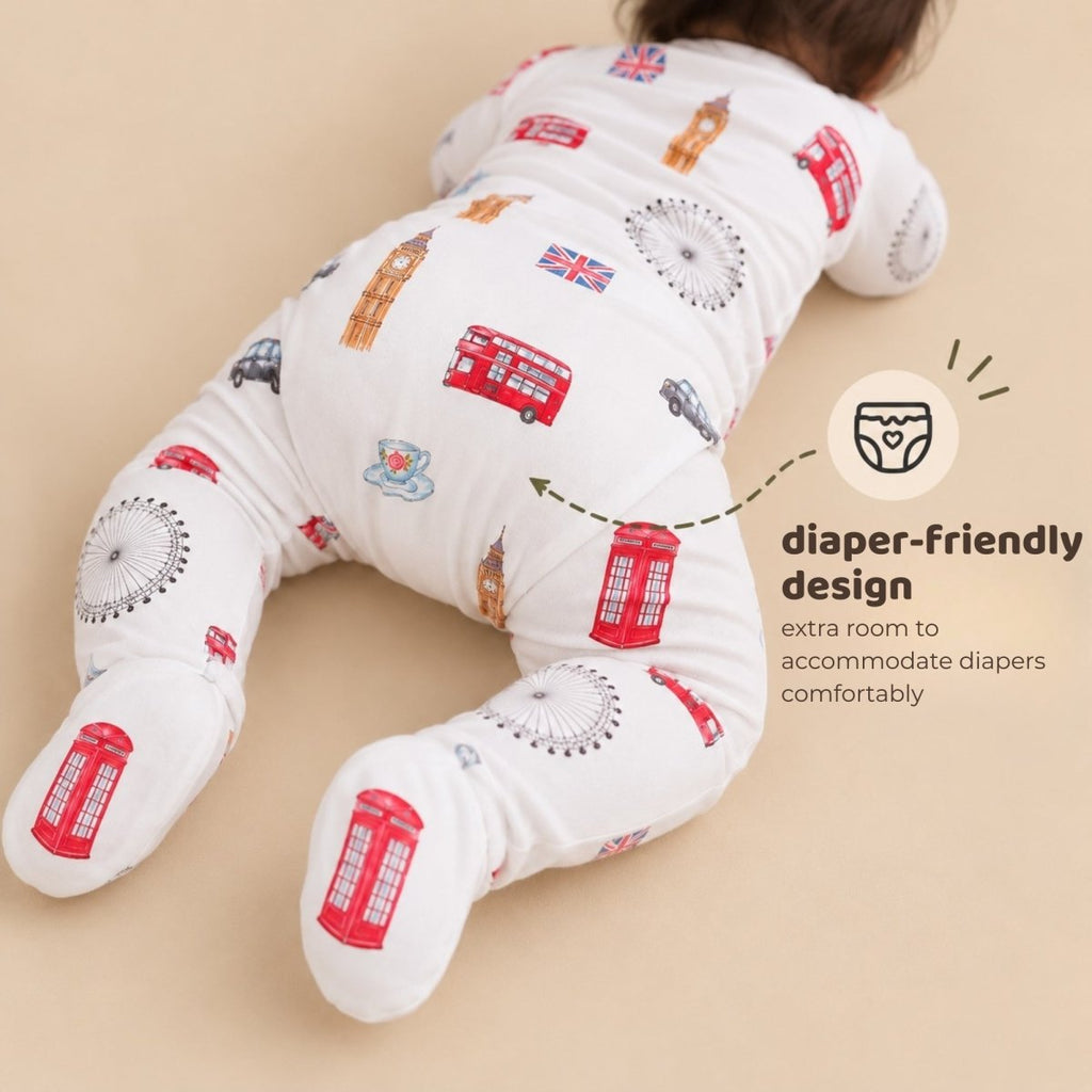 London Bamboo Zipsuit - Bubz