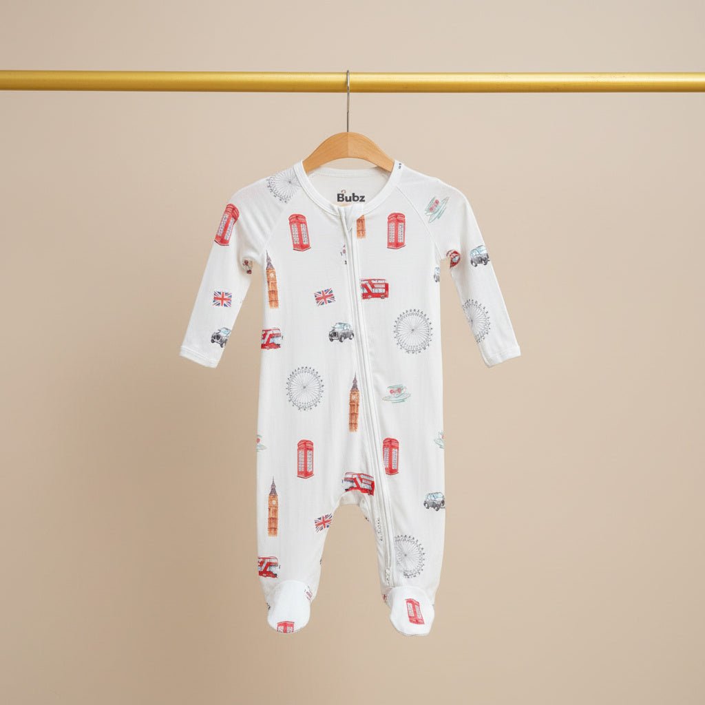 London Bamboo Zipsuit - Bubz
