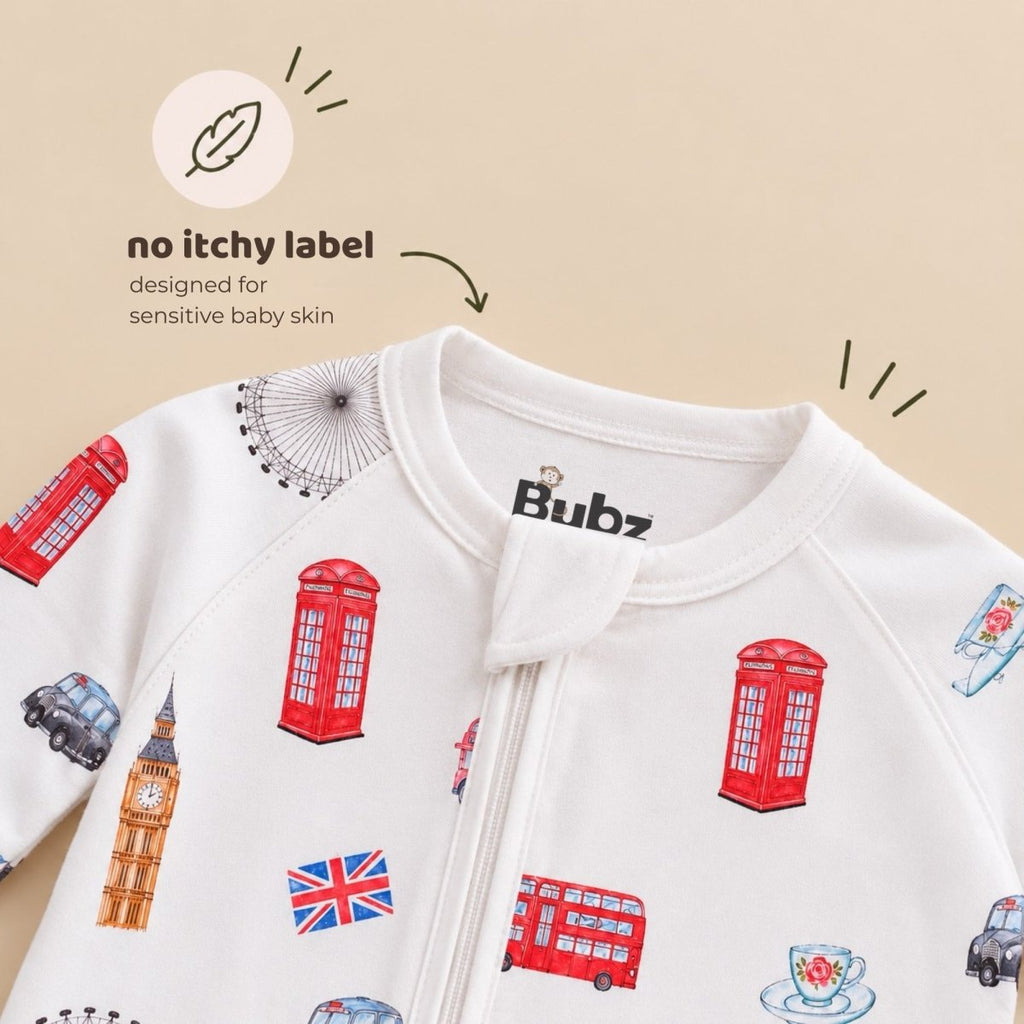 London Bamboo Zipsuit - Bubz