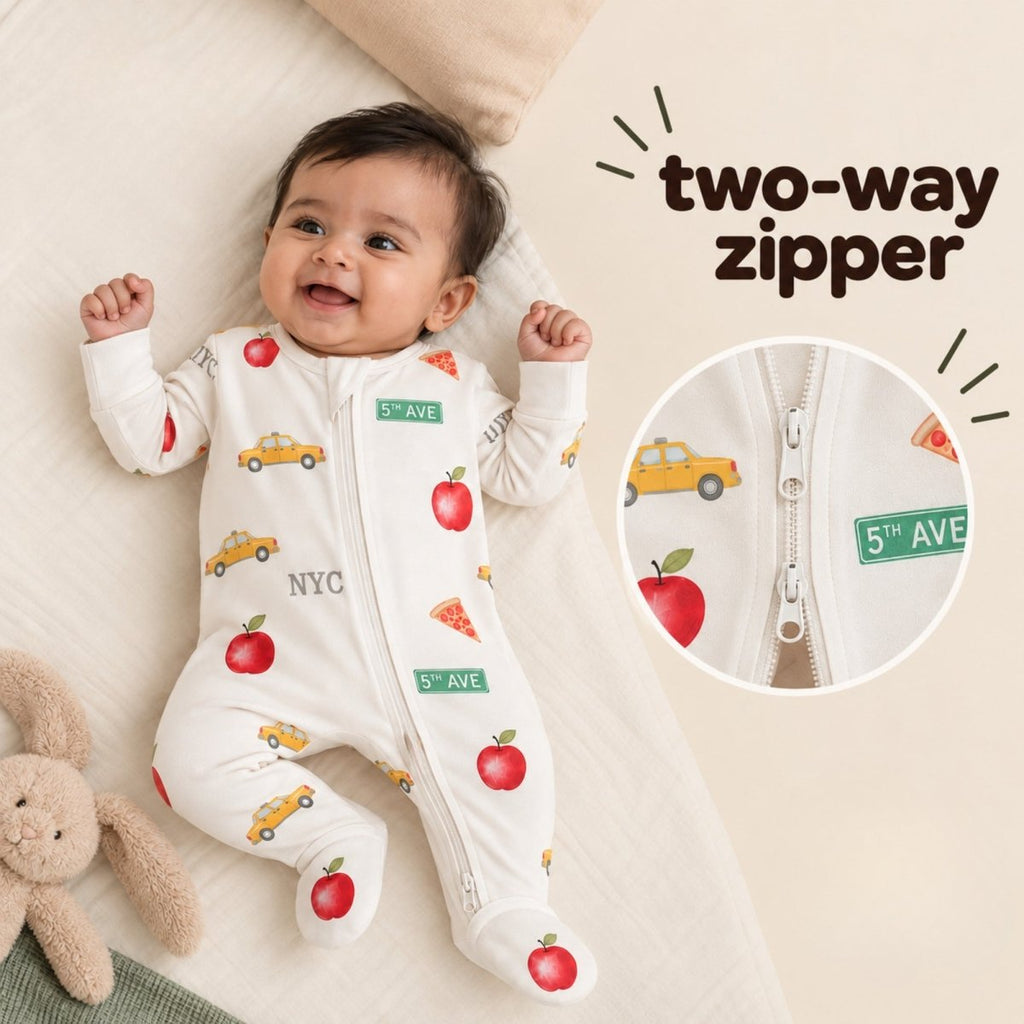 NYC Bamboo Zipsuit - Bubz