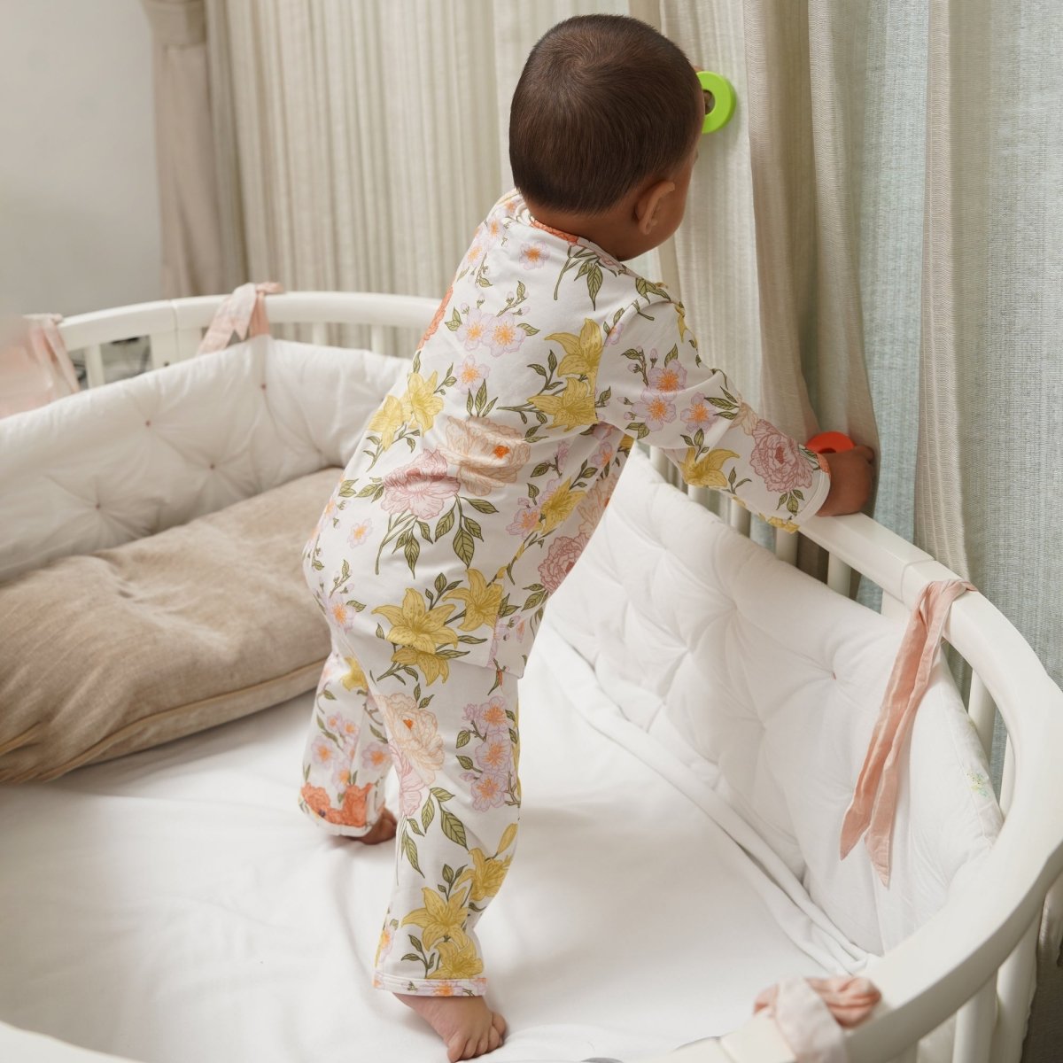 Petal Parade Bamboo Zipsuit - Bubz