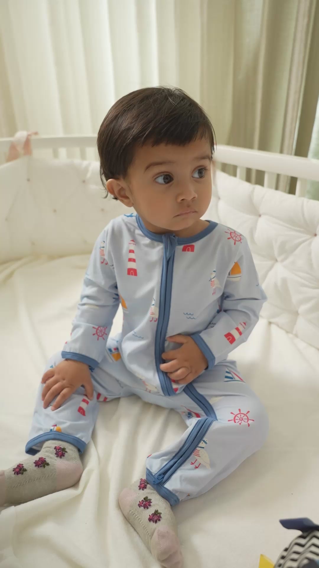 BUBZ bamboo onesie zipsuit for newborn India soft organic