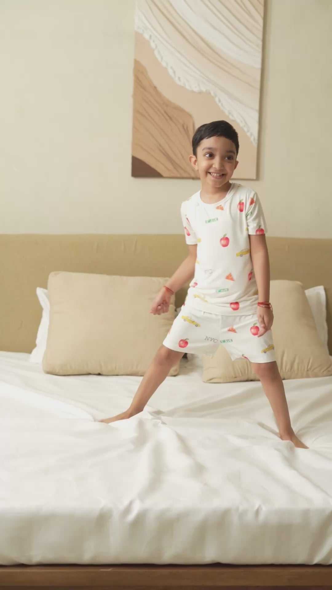 NYC Bamboo Short Sleeve Set