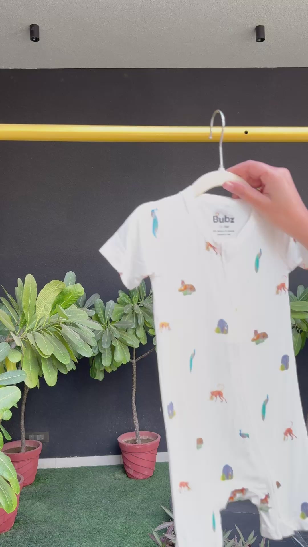 Wild Wonders Bamboo Romper