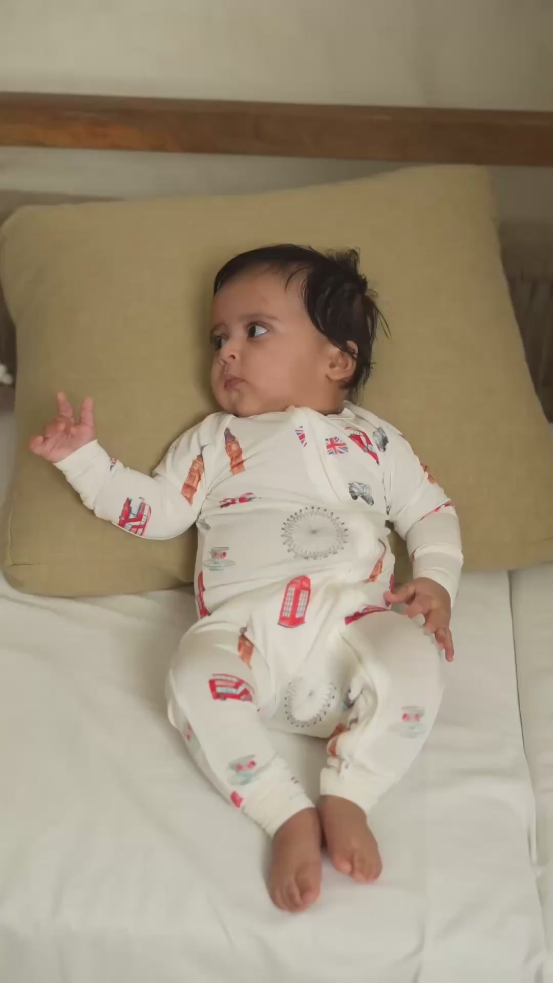 BUBZ bamboo onesie zipsuit for newborn India soft organic