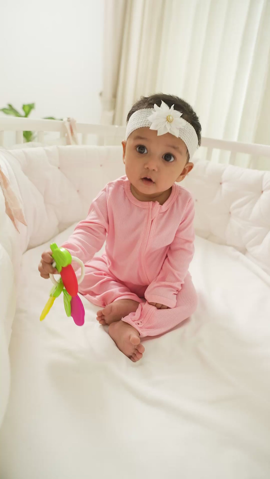 BUBZ bamboo zipsuit for newborn India soft organic