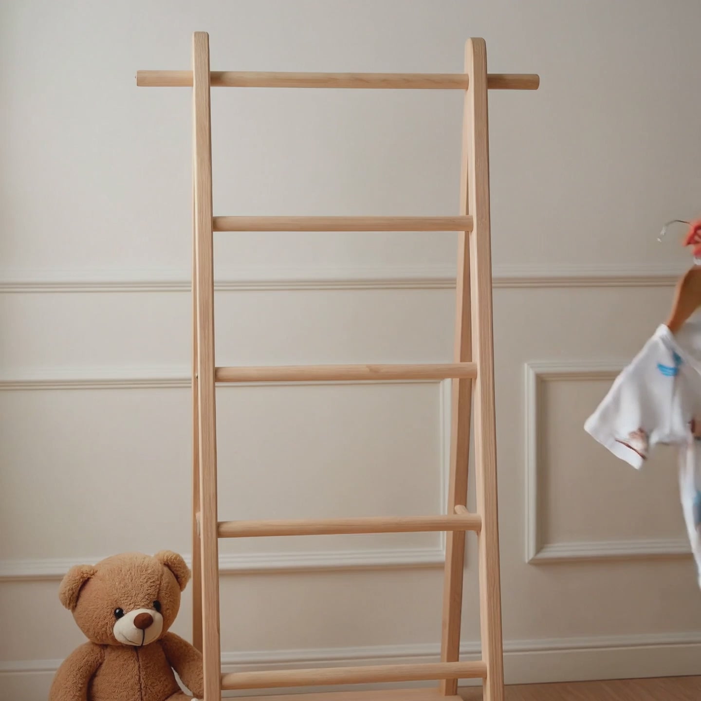 Baby romper on a hanger