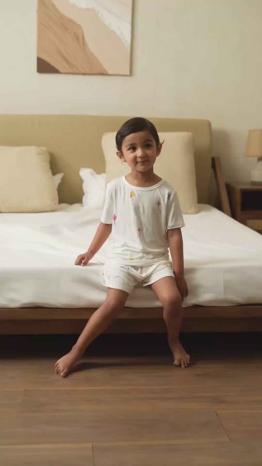 Kites Bamboo Short Sleeve Set