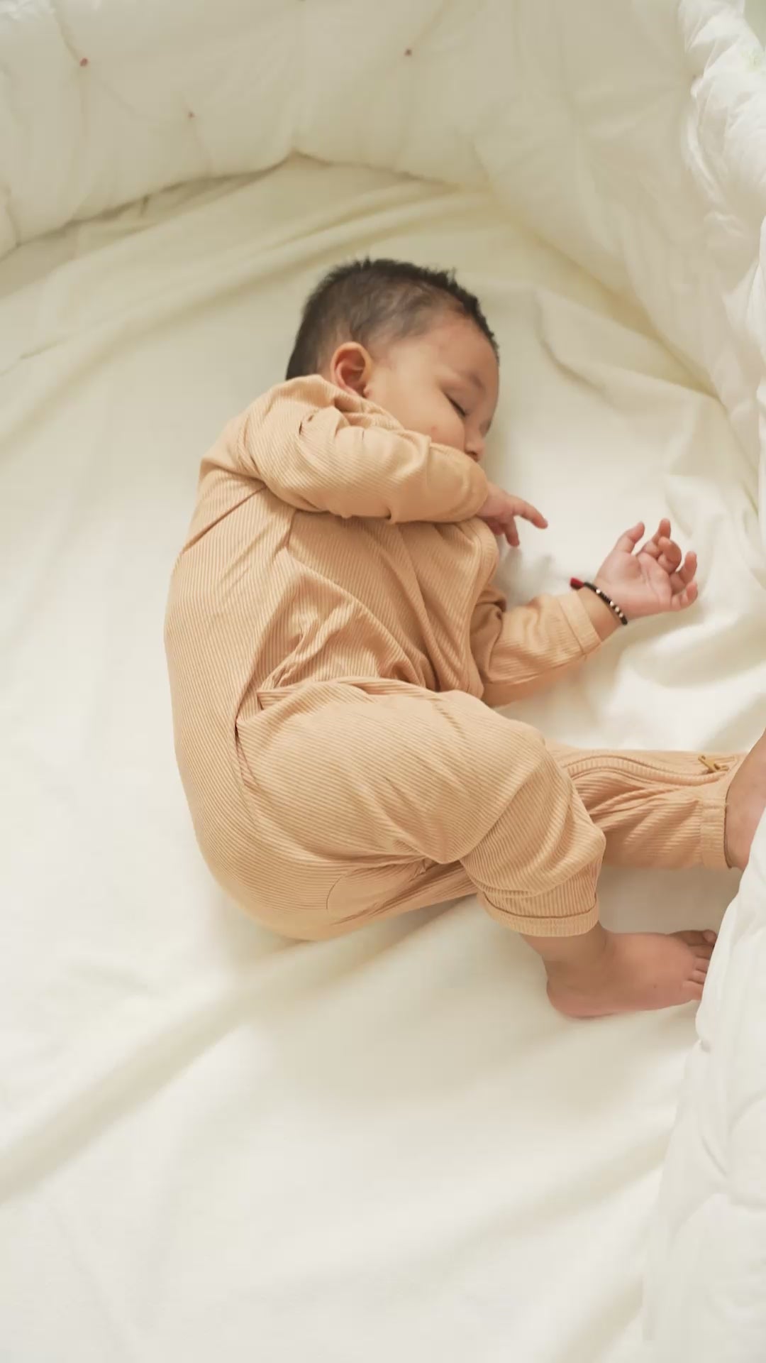 BUBZ bamboo zipsuit for newborn India soft organic
