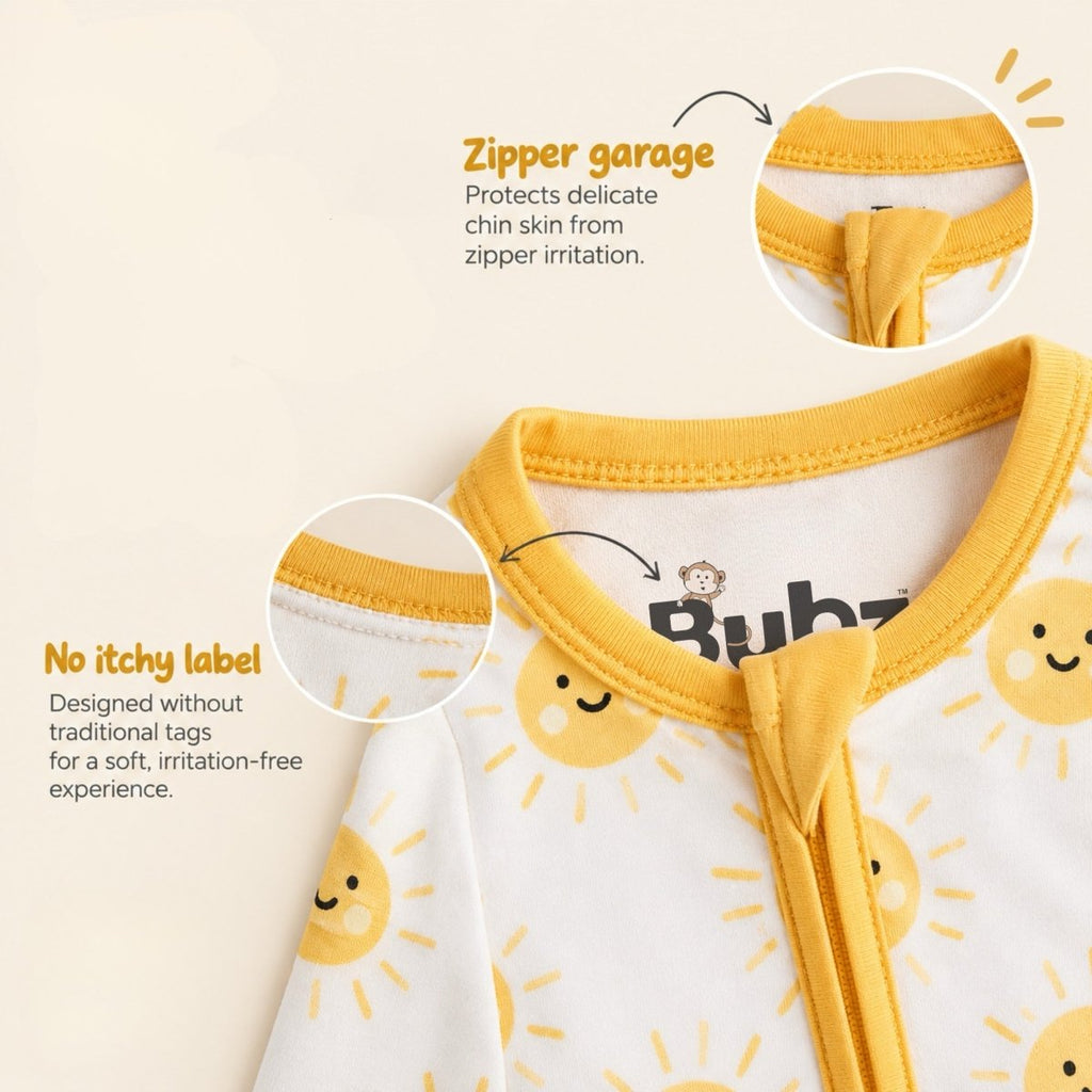 Sol Bamboo Zipsuit - Bubz