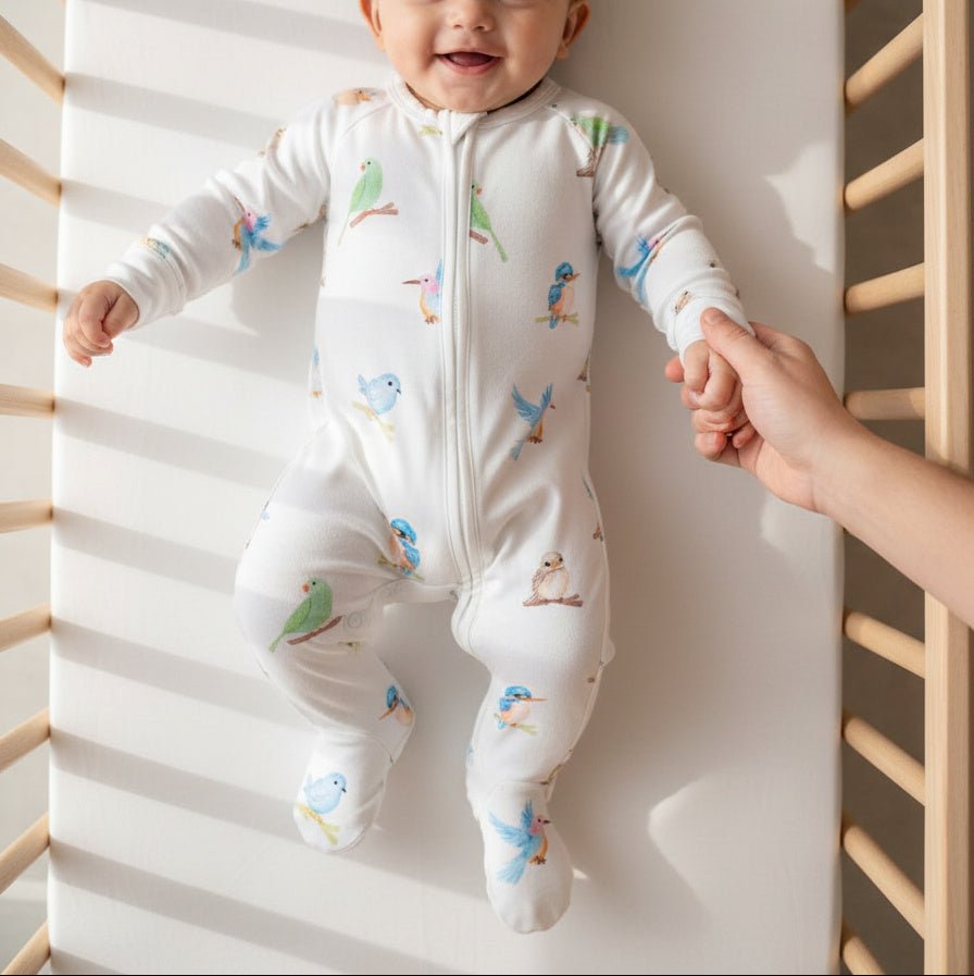 Tiny Tweets Bamboo Zipsuit - Bubz