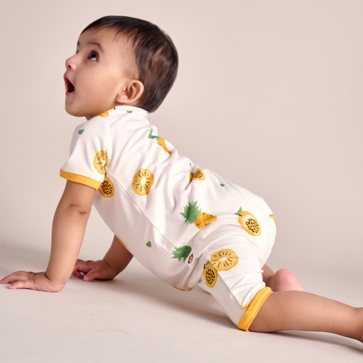 Tropical Fruits Bamboo Romper - Bubz