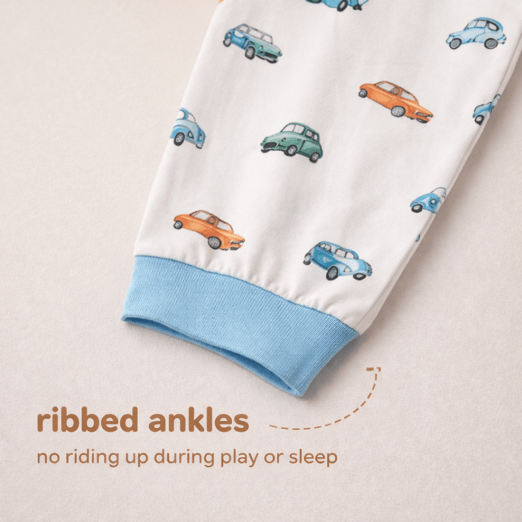 Vintage Wheels Bamboo Long Sleeve Set - Bubz