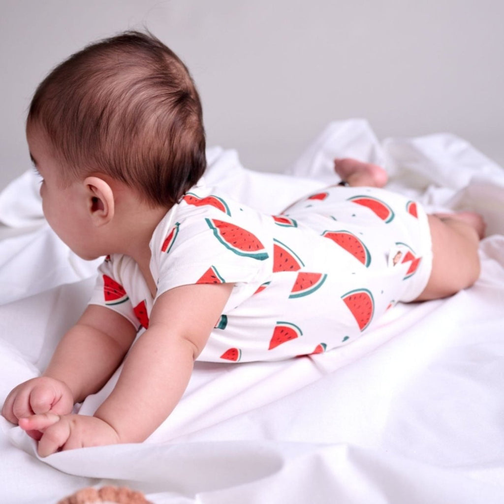 Watermelon Bamboo Bodysuit - Bubz