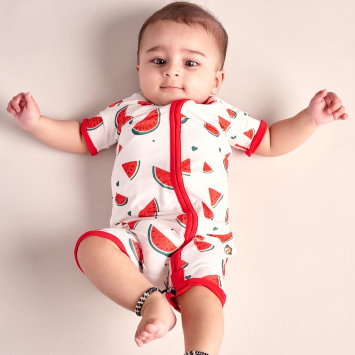 Watermelon Bamboo Romper - Bubz